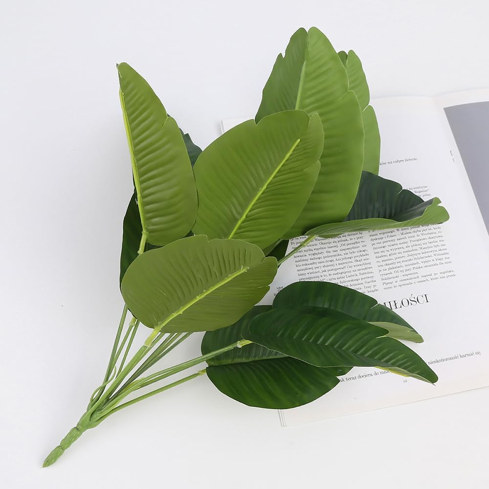 2 قطعة نباتات الجنة الاصطناعية - مراجعة Bird Paradise Strelitzia وسعره